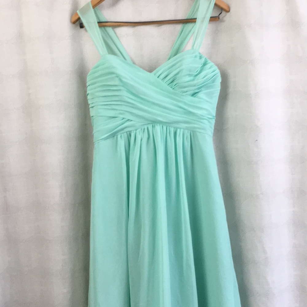 Alfredo Angelo Teal Bridesmaid Dress